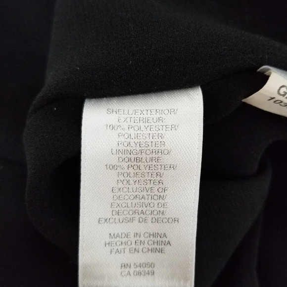 RACHEL Rachel Roy Boho Embroidered Black Dress 4 - Picture 6 of 6